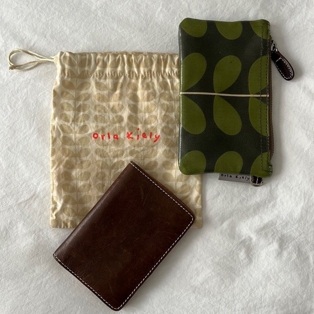 Orla Kiely coin purse + wallet
